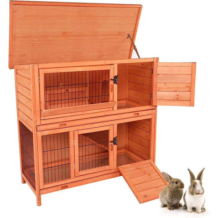 Tucker Murphy Pet™ Davlynn Small Animal Hutch Wayfair